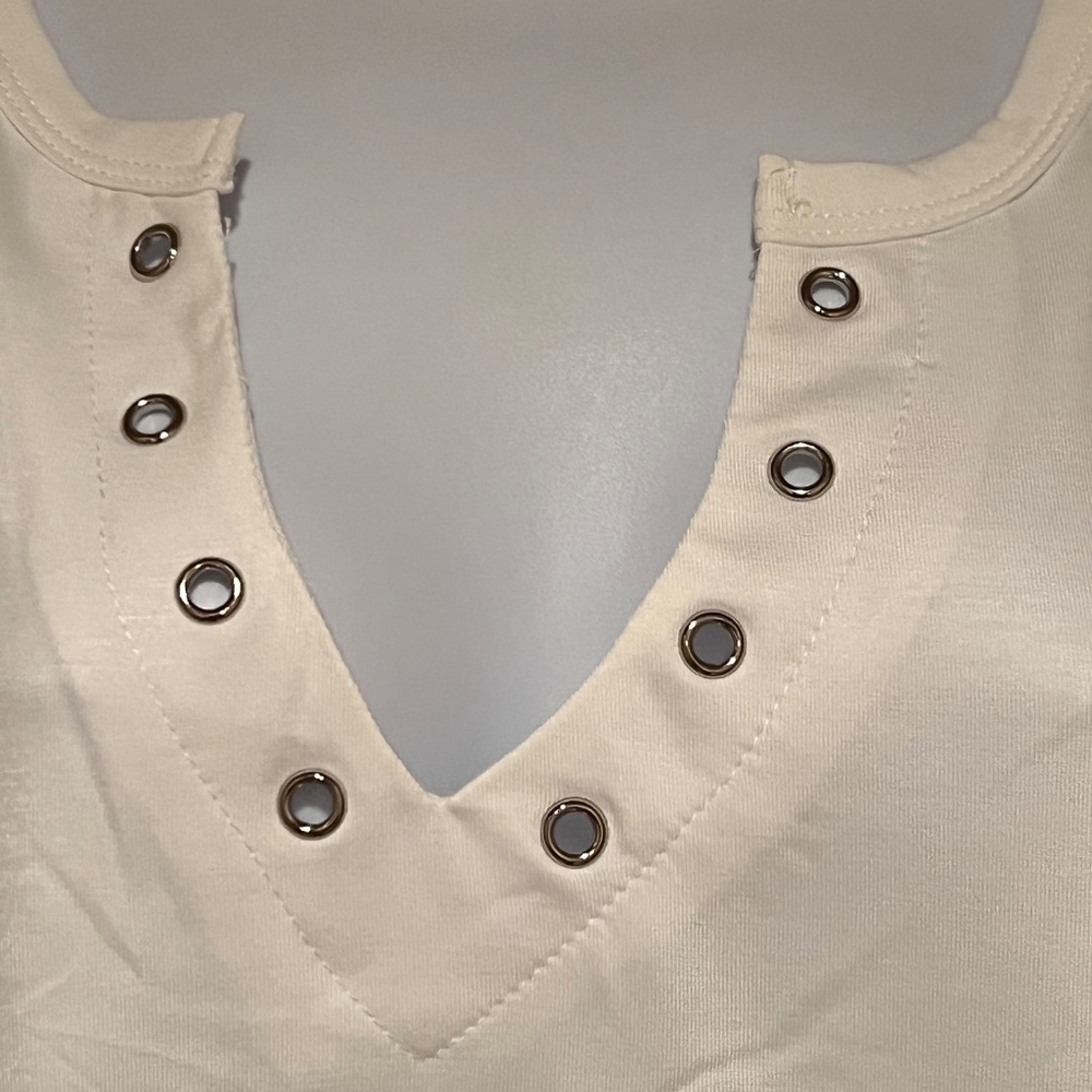 ETCCY NEW Short Sleeve Pullover V-Neck size XL - Picture 2 of 11